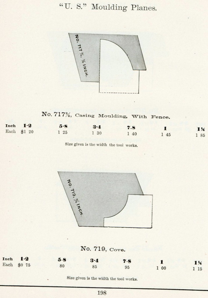 Sargent U.S. Moulding Plane 