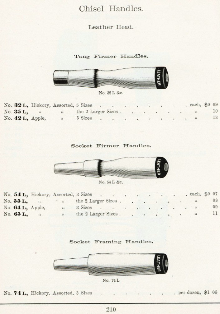 Sargent chisel handle