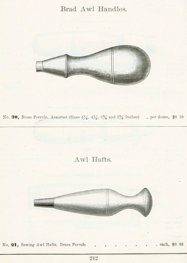 Sargent Brad Awl handle