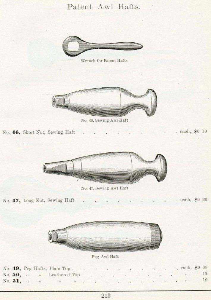 Sargent Awl haft and handle