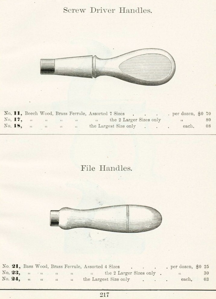 Sargent Screwdriver and file handle