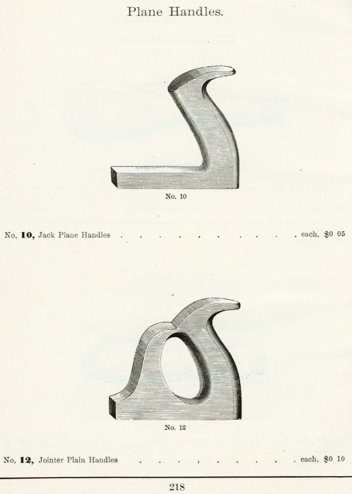 Sargent plane handle