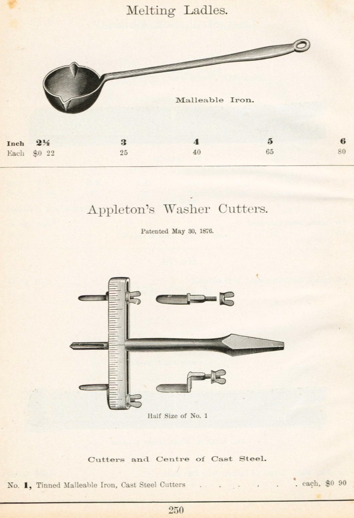 Sargent Melting Ladle & Washer Cutter