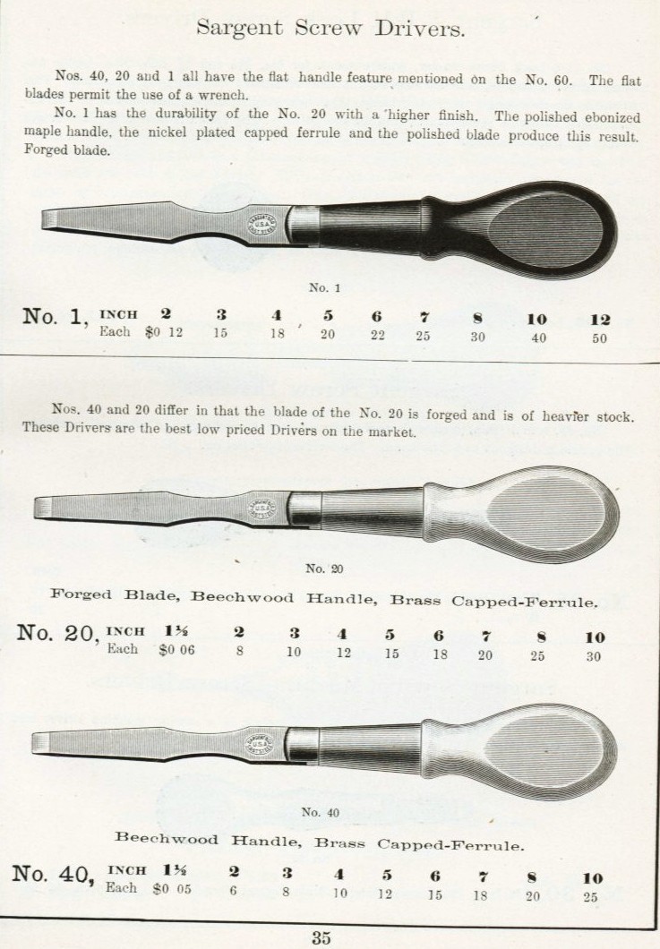 Sargent Screwdriver