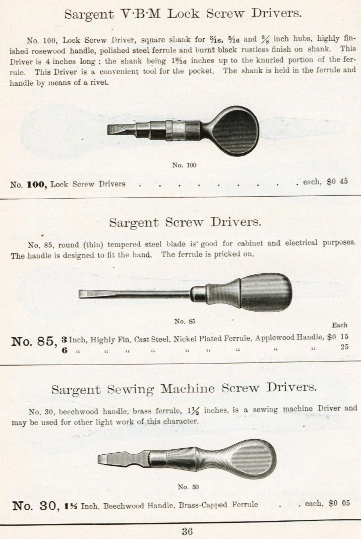 Sargent Screwdriver