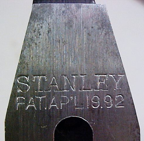 stanley no. 1 plane
