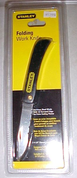 Stanley Folding work knife