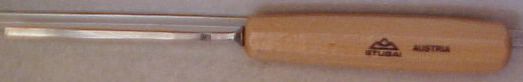 Stubai 3-4mm Shallow Gouge full size #550304