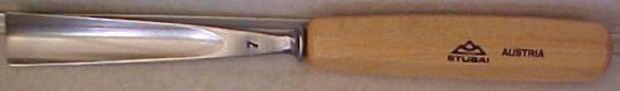 Stubai 7-20mm Deep Gouge full size chisel