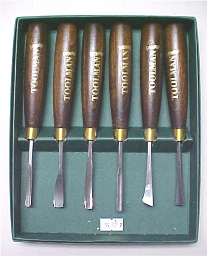 Tool man carving tool set