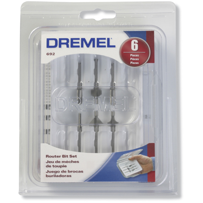 Dremel 692 Router Bit Set 6 Piece